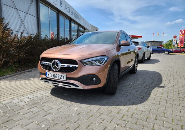 Mercedes-Benz GLA cena 184500 przebieg: 9000, rok produkcji 2023 z Warszawa małe 211